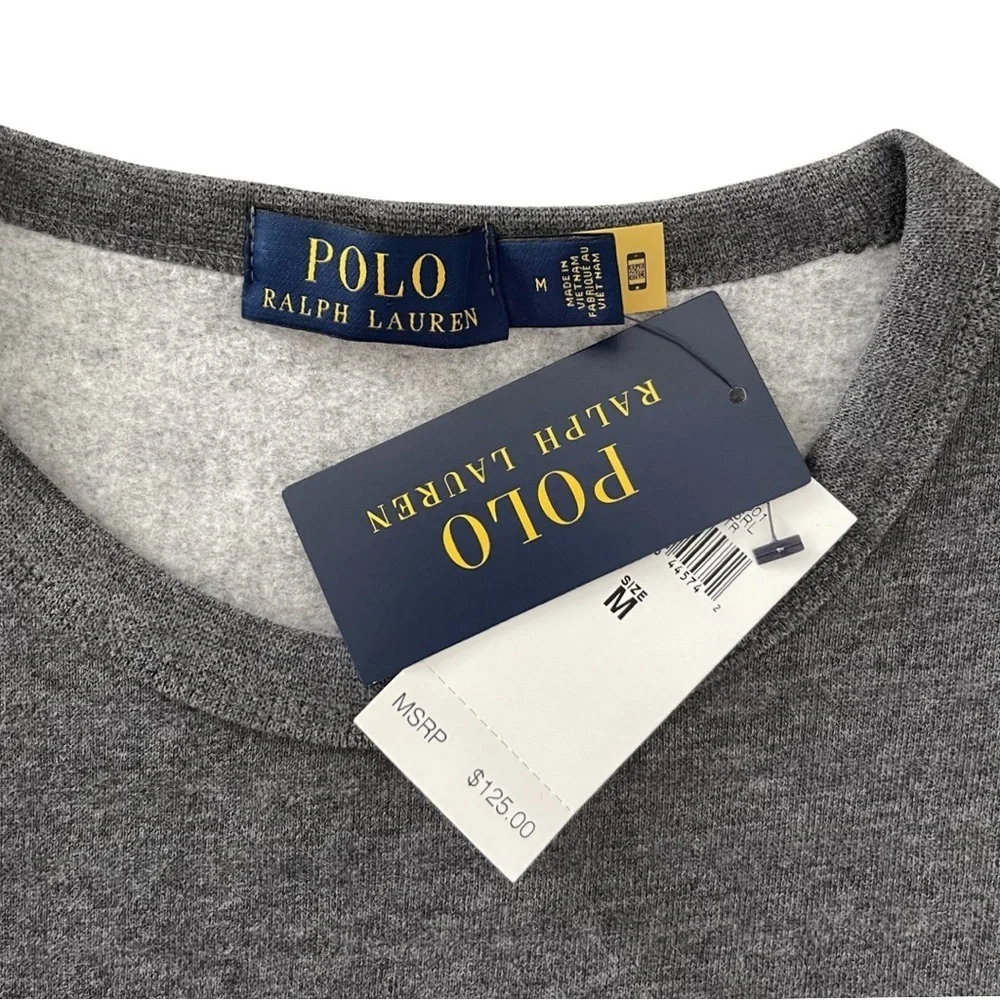 Polo by Ralph Lauren Letterman P Sweatshirt Size M